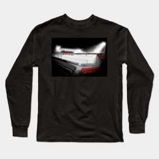 Longford Town Bishopsgate at Night League of Ireland Football Artwork Long Sleeve T-Shirt